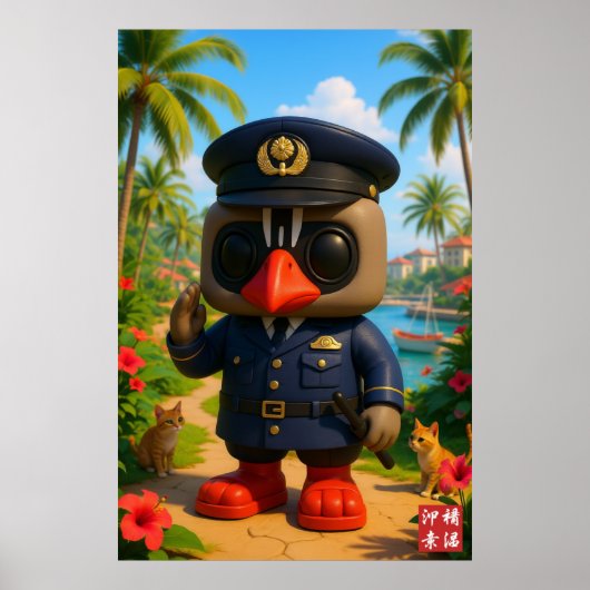 Kagu Mamoru Kun Poster (Voorkant)