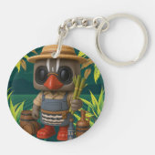 Kagu Satokibi Acryl Sleutelhanger (Achterkant)