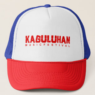 Kaguluhan Muziekfestival rode logo Trucker Pet