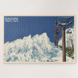 Kagura かぐら Niigata 新潟 1 - Legpuzzel 1014