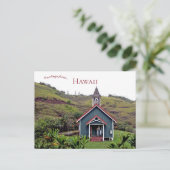 Kahakuloa Hawaiian Congregational Church Hawaii Briefkaart (Staand voorkant)