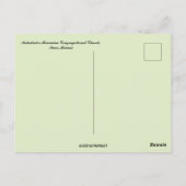 Kahakuloa Hawaiian Congregational Church Hawaii Briefkaart (Achterkant)