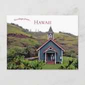 Kahakuloa Hawaiian Congregational Church Hawaii Briefkaart (Voorkant)