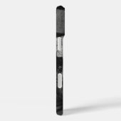 Kahala Hibiscus Hawaiian Lava Rock Black Case-Mate iPhone Case (Achterkant / Rechts)