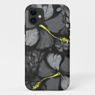Kahala Hibiscus Hawaiian Lava Rock Illustratie Case-Mate iPhone Case