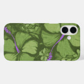 Kahala Hibiscus Hawaiian Lava Rock Illustratie Case-Mate iPhone Case (Achterkant (horizontaal))