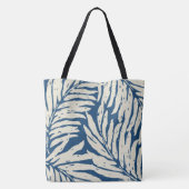Kahanu Garden Hawaiian Palm Leaves Beach Tote Bag (Achterkant)