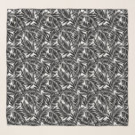 Kahanu Garden Hawaiian Palm Leaves Black Sjaal<br><div class="desc">Zwarte en witte kleurweg. Kahanu Garden ligt aan de Hana-kust van Maui en is de grootste inheemse florenbossen op de eilanden. Ons ontwerp is overmaatse handgetekende handpalmbladeren die deze gedurfde grafische verklaring vormen. Onze woningmeubelen zijn voorzien van positieve/negatieve kleurencombinaties in omkeerbare kussens en gecoördineerde tafeltextiel. Dit ontwerp komt in verschillende...</div>