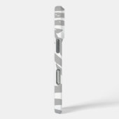 Kahanu Garden Hawaiian Palm Leaves Gray Case-Mate iPhone Case (Achterkant / Rechts)