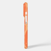 Kahanu Garden Hawaiian Palm Leaves Sinaasappel Case-Mate iPhone Case (Achterkant / Links)