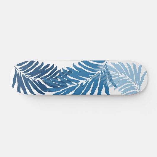 Kahanu Garden Hawaiian Palm Leaves Skateboard (Horizontaal)