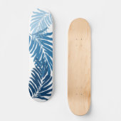 Kahanu Garden Hawaiian Palm Leaves Skateboard (Voorkant)