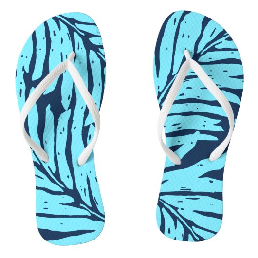 Kahanu Garden Hawaiian Palm Leaves Teenslippers (Voetbed)