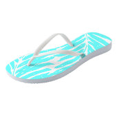 Kahanu Garden Hawaiian Palm Leaves Teenslippers (Schuin)