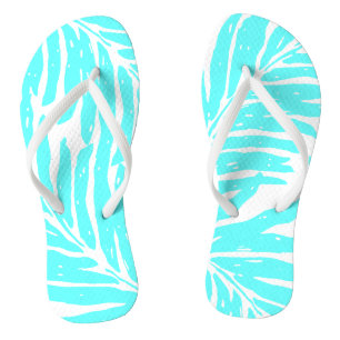 Kahanu Garden Hawaiian Palm Leaves Teenslippers