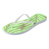 Kahanu Garden Hawaiian Palm Leaves Teenslippers (Schuin)