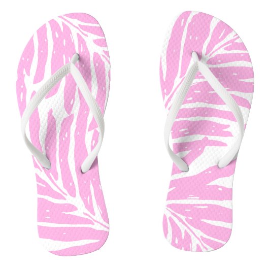 Kahanu Garden Hawaiian Palm Leaves Teenslippers (Voetbed)