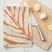 Kahanu Garden Hawaiian Palm Leaves Theedoek (Quarter Fold)