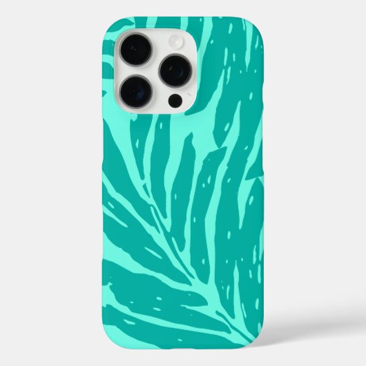 Kahanu Garden Hawaiian Palm Leaves Wintergreen Case-Mate iPhone Case (Achterkant)