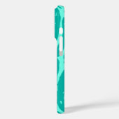 Kahanu Garden Hawaiian Palm Leaves Wintergreen Case-Mate iPhone Case (Achterkant / Links)