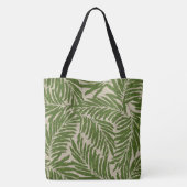 Kahanu Palms Hawaiian Linen Texture Beach Bag Tote Bag (Achterkant)