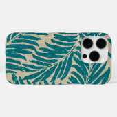 Kahanu Palms Hawaiian Linen Texture Case-Mate iPhone Case (Achterkant (horizontaal))
