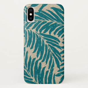 Kahanu Palms Hawaiian Linen Texture Case-Mate iPhone Case