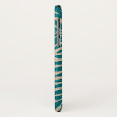 Kahanu Palms Hawaiian Linen Texture Case-Mate iPhone Case (Achterkant/links)