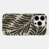 Kahanu Palms Hawaiian Linen Texture Case-Mate iPhone Case (Achterkant (horizontaal))