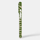 Kahanu Palms Hawaiian Linen Texture Case-Mate iPhone Case (Achterkant / Links)