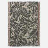 Kahanu Palms Hawaiian Linen Texture Deken (Voorkant Verticaal)