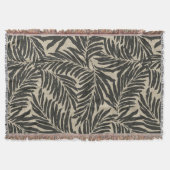 Kahanu Palms Hawaiian Linen Texture Deken (Voorkant)