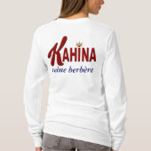 Kahina reine berbere t-shirt (Achterkant)