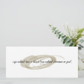 Kahlil Gibran Life without Love Quote (Staand voorkant)