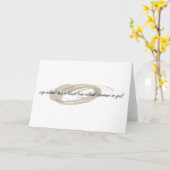 Kahlil Gibran Life without Love Quote Kaart (Gele Bloem)