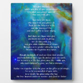 Kahlil Gibran over Giving Fotoplaat (Voorkant)