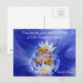 Kahlil Gibran over kinderen Briefkaart (Voorkant / Achterkant)