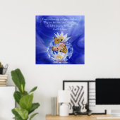 Kahlil Gibran over kinderen en baby's Poster (Thuiskantoor)