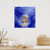 Kahlil Gibran over kinderen en baby's Poster (Keuken)