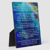 Kahlil Gibran over kinderen Fotoplaat (Zijkant)