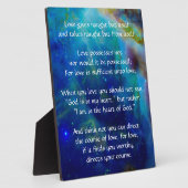 Kahlil Gibran over liefde Fotoplaat (Zijkant)