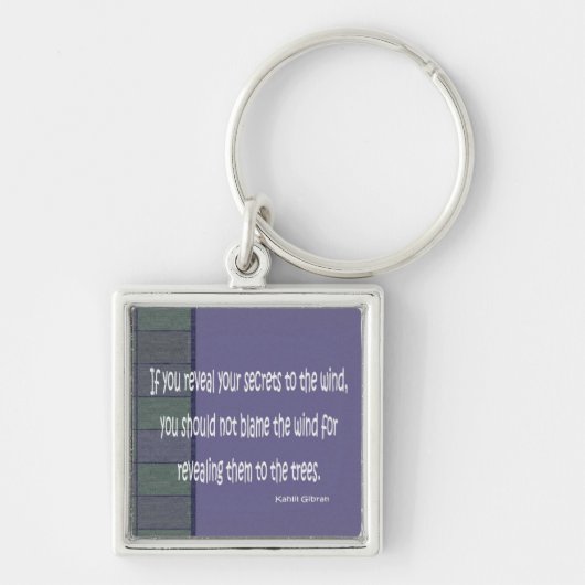 kahlil gibran quote ketychain sleutelhanger (Voorkant)