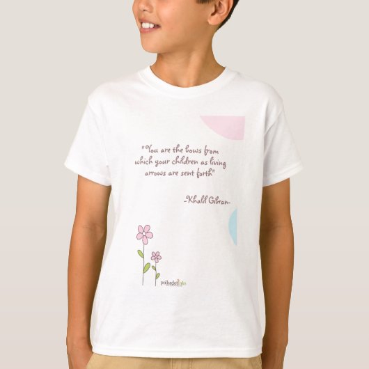 Kahlil Gibran Quote Kinder T - shirts (Voorkant)
