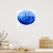 Kahlke Bros. Boatyard, Rock Island, IL, 1891 Poster (Keuken)