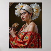 Kahlo Portrait Poster (Voorkant)
