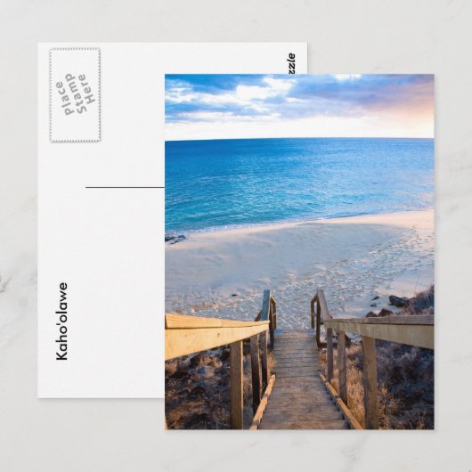 Kaho'olawe Stairs Briefkaart (Voorkant / Achterkant)