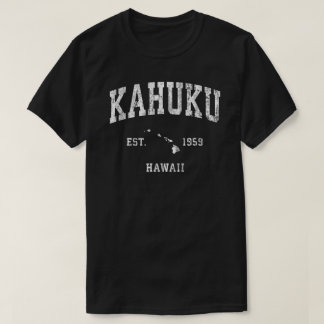 Kahuku Hawaii Hi  Athletic Sports Design T-shirt