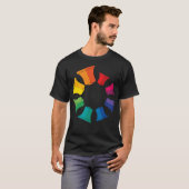 Kahukura Pere Rainbow Bell T-shirt (Voorkant volledig)