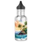 Kai Aloha Motu Watercolor Golf Waterfles (Links)