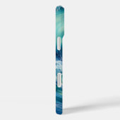 Kai Aloha Motu Waterverf Wave Case-Mate iPhone Case (Achterkant / Rechts)